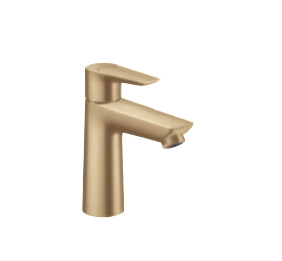 Смеситель Hansgrohe Talis E 110 для умывальника с донным клапаном pop-up Brushed Bronze (71710140)
