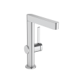 Змішувач Hansgrohe Finoris 230 для умивальника з поворотним носиком і донним клапаном push-open. Chrome (76060000)