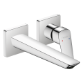 Змішувач Hansgrohe Logis 205 Fine для раковини зі стіни прихованого монтажу Chrome (71256000)