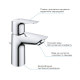 Змішувач для умивальника одноважільний GROHE QuickFix StartEdge хром латунь з донним клапаном 24196001