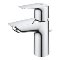 Змішувач для умивальника одноважільний GROHE QuickFix StartEdge хром латунь з донним клапаном 24196001