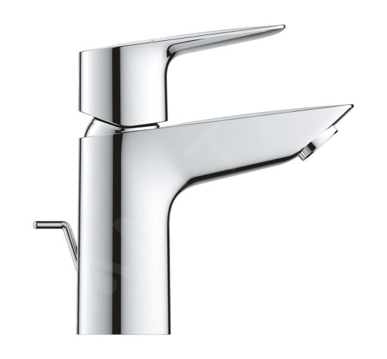 Змішувач для умивальника одноважільний GROHE QuickFix StartEdge хром латунь з донним клапаном 24196001