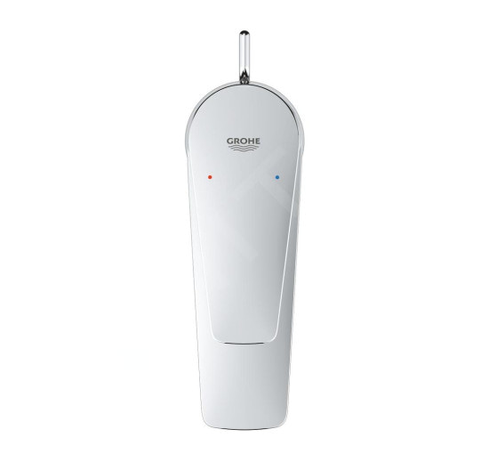 Змішувач для умивальника одноважільний GROHE QuickFix StartEdge хром латунь з донним клапаном 24196001