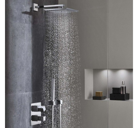 Наружная часть смесителя без скрытой части GROHE ALLURE BRILLIANT хром латунь 197x173мм 19791000