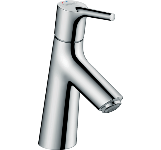 Змішувач hansgrohe Talis S для раковини з зливним гарнітуром, хром 72015000