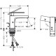 Смеситель hansgrohe Tecturis E CoolStart EcoSmart+ для раковины без сливного гарнитура, бронза 73001140