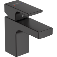 Змішувач hansgrohe Vernis Shape для раковини без зливного гарнітуру, чорний матовий 71567670