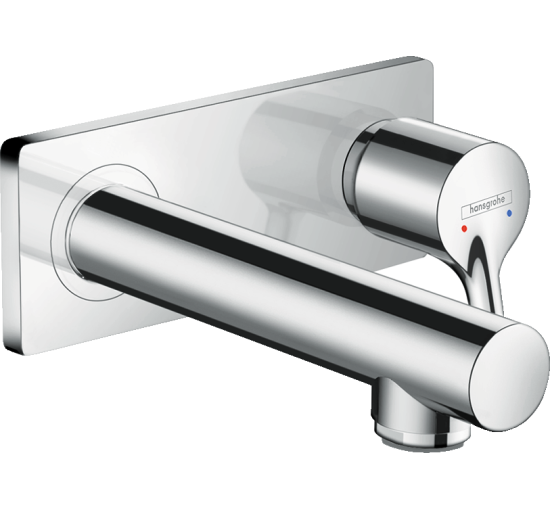Змішувач hansgrohe Talis S для раковини настінний, хром 72110000