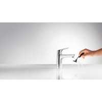 Смеситель для умывальника однозахватный HANSGROHE FOCUS хром латунь с донным клапаном 31621000
