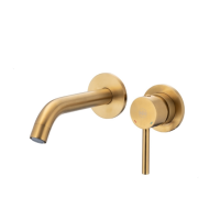 Змішувач внутрішнього монтажу KFA Armatura MOZA BRUSHED GOLD