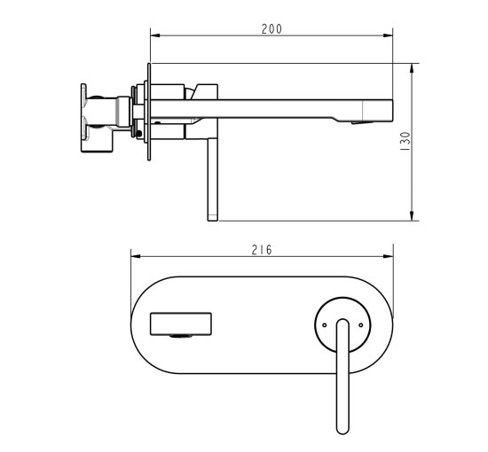 Смеситель для раковины DEVIT LAGUNA 8411X110