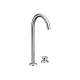 Смеситель Axor One Select 260 для умывальника на 2 отверстия с донным клапаном push-open. Chrome (48060000)