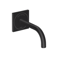 Смеситель Axor One 165 мм для умывальника из стены электронный Matt Black (38119670)