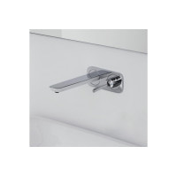 Смеситель Hansgrohe PuraVida для раковины со стены скрытого монтажа 225 мм White/Chrome (15085400)