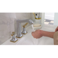 Смеситель Hansgrohe Metropol Classic 110 для умывальника на 3 отвовра хромированный (31330000)