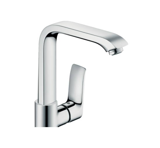 Смеситель Hansgrohe Metris 230 для умывальника с поворотным изливом (31087000)