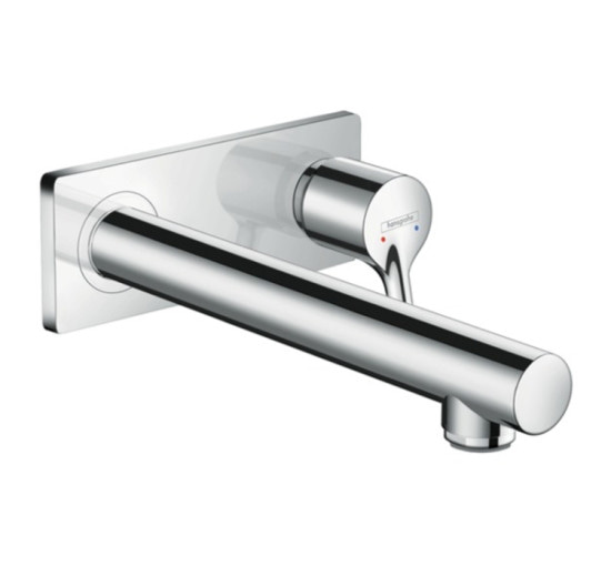 Змішувач Hansgrohe Talis S для раковини монтаж зі стіни 225 мм Chrome (72111000)