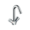 Змішувач Hansgrohe Logis двох вентельний для умивальника (71222000)