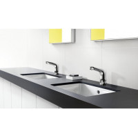 Смеситель Hansgrohe Focus сенсорный для умывальника, 230 V, с регулировкой t* (31173000)