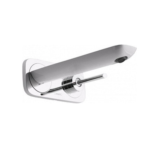 Смеситель Hansgrohe PuraVida для раковины со стены скрытого монтажа 225 мм White/Chrome (15085400)