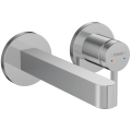 Смеситель Hansgrohe Finoris 165 для умывальника со стены Chrome (76051000)