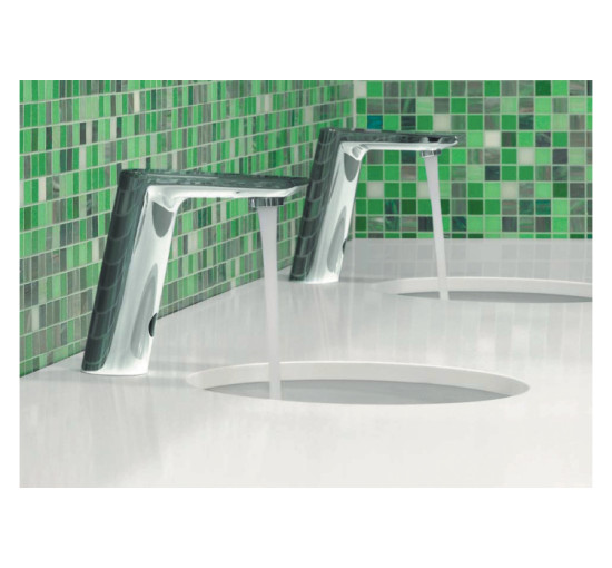 Смеситель Hansgrohe Metris S сенсорный для умывальника 230 V с регулировкой t* (31102000)