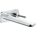 Смеситель Hansgrohe PuraVida для раковины со стены скрытого монтажа 225 мм, хром-белый (15085000)
