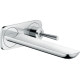 Смеситель Hansgrohe PuraVida для раковины со стены скрытого монтажа 225 мм, хром-белый (15085000)