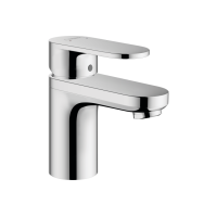 Смеситель Hansgrohe Vernis Blend Isolated 100 для умывальника с донным клапаном pop-up Chrome (71571000)