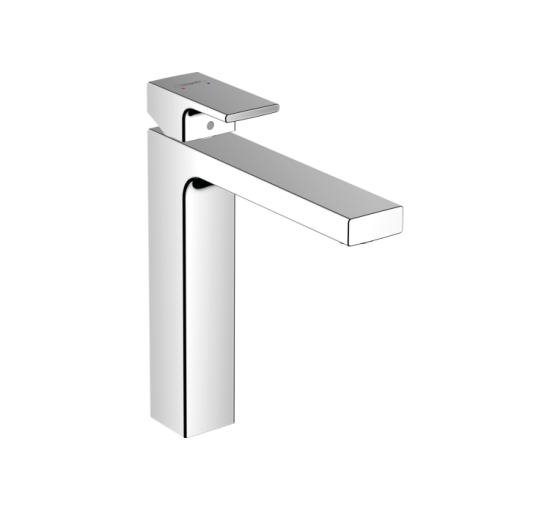 Смеситель Hansgrohe Vernis Shape 190 для умывальника с донным клапаном pop-up Chrome (71562000)