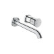 Змішувач Duravit WHITE TULIP для умивальника зі стіни (WT1070004010) Chrome