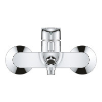 Змішувач для ванної одноважільний із коротким виливом GROHE QuickFix StartEdge хром латунь 24198001