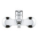 Змішувач для ванної одноважільний із коротким виливом GROHE QuickFix StartEdge хром латунь 24198001