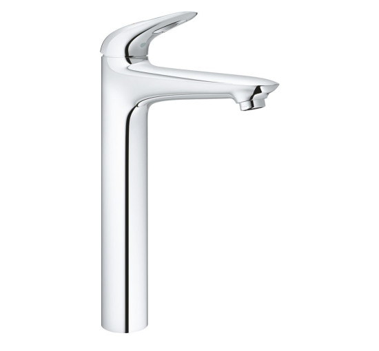 Кран для раковини чаші високий GROHE EUROSTYLE NEW хром латунь з донним клапаном 23570003