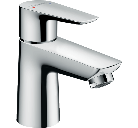 Змішувач hansgrohe Talis E для раковини із зливним набором, хром 71705000