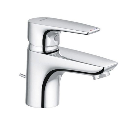 Смеситель для умывальника 60 DN 15 Pure&Solid (343850575), Kludi