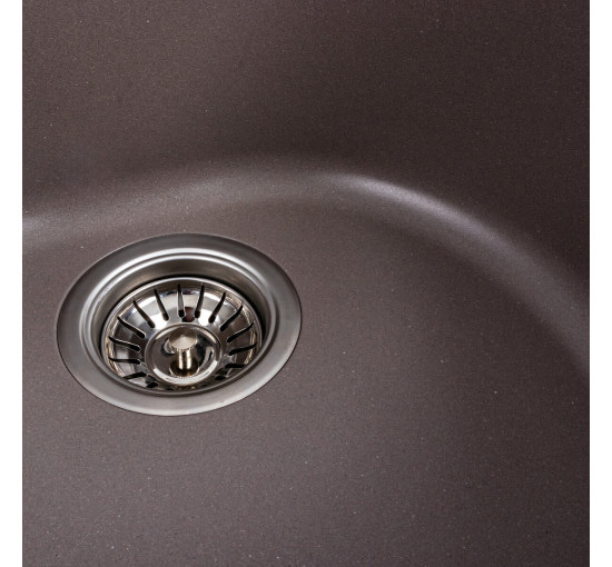 Гранітна мийка для кухні Platinum 510 LUNA матова Дюна