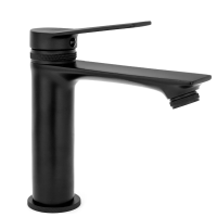 Смеситель для раковины (умывальник) REA VIRAL BLACK низкий