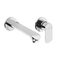 Змішувач для раковини (умивальника) REA HYPER CHROM + BOX настінний