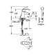 Змішувач для раковини Grohe Eurosmart New (23124002)