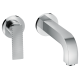 Смеситель Axor Citterio 220 Lever rhombic cut для раковины со стены Chrome 39181000