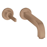 Змішувач Axor Citterio 160 Lever для раковини зі стіни на пластині . Chrome 39113310