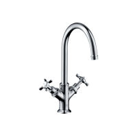 Змішувач Axor Montreux 210 для раковини двохвентельний Cross 16502000 Chrome