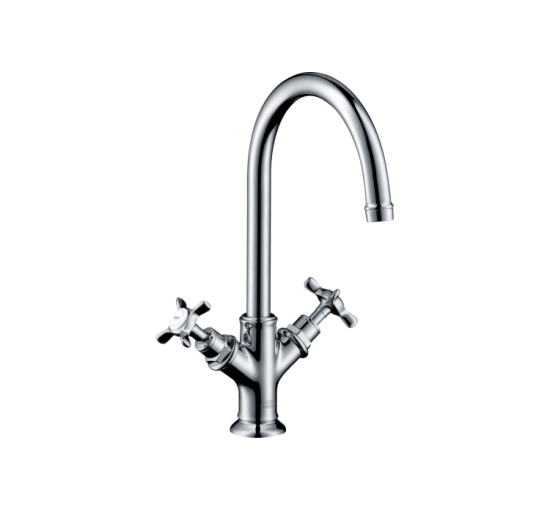 Змішувач Axor Montreux 210 для раковини двохвентельний Cross 16502000 Chrome