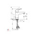 Змішувач Hansgrohe Focus E 100 для умивальника (31607000)