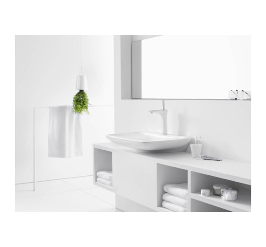 Смеситель Hansgrohe PuraVida 200 мм для умывальника хромированный (15081000)