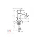 Смеситель Hansgrohe Metropol Classic 110 для умывальника Chrome/Gold Optic (31300090)