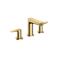 Змішувач Hansgrohe Talis E для умивальника на 3 отвори Polished Gold Optic (71733990)