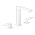 Смеситель Hansgrohe Metropol 160 для умывальника на 3 отверстия Matt White (32515700)