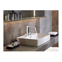 Смеситель Hansgrohe Metropol 160 для умывальника на 3 отверстия Matt White (32515700)